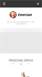 Mobile Screenshot of emersonsteel.com