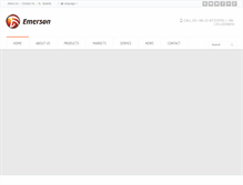 Tablet Screenshot of emersonsteel.com